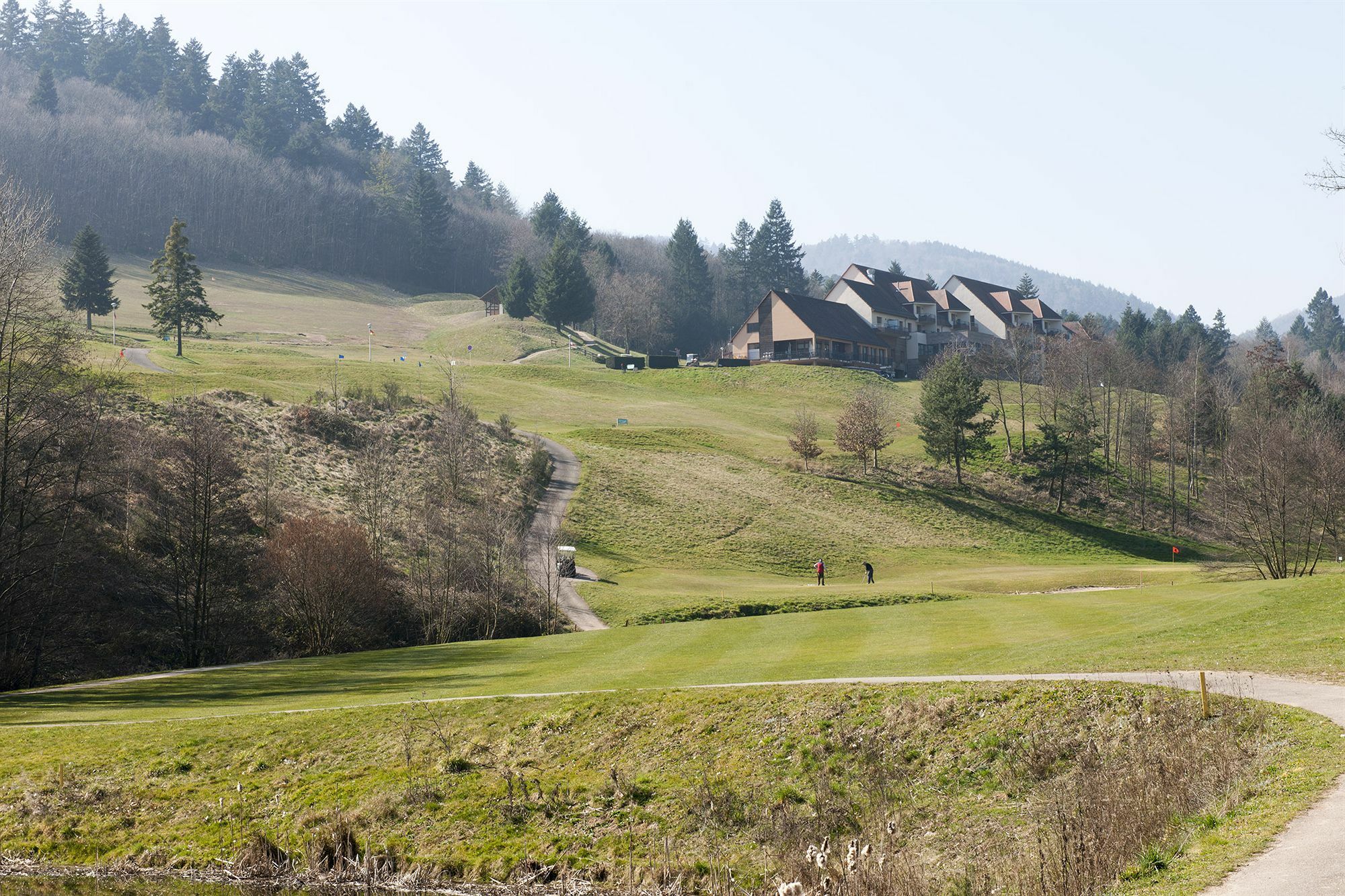 Goelia Le Domaine Du Golf Aparthotel Ammerschwihr Exterior foto
